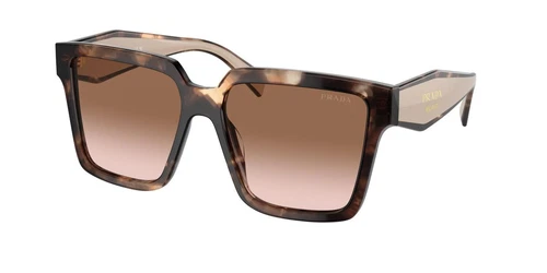 Lunettes de soleil Prada 24ZS 07R0A6 tortue 100% AUTHENTIQUE NEUVES