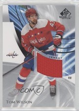 2020-21 Upper Deck SP Game Used Silver Jersey Tom Wilson #18