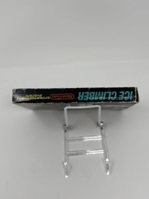 Matte Sticker Ice Climber NES Nintendo Box Cart And Manual CIB Test Market