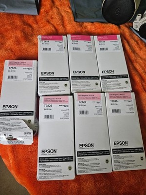 Original Epson SureLab SL-D700 Tintenpatronen T7823 T7826 Farbe wählbar MwSt inkl.