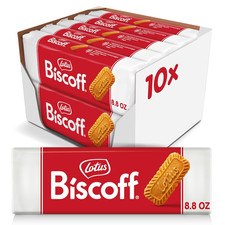 Lotus , Caramelized Biscuit Cookies, Non GMO + Vegan - 8.8 Ounce (Pack of 10)