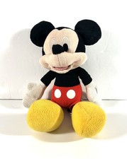 Disney Mickey Mouse Plush Stuffed Toy Just Play Embroidered 10 Inch