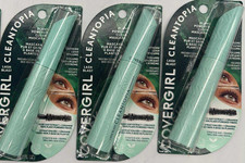 3PK Covergirl Cleantopia Lash Blast  805 Black  0.32 FL OZ EACH  FAST SHIP