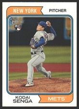 Kodai Senga #622b 2023 Topps Heritage New York Mets