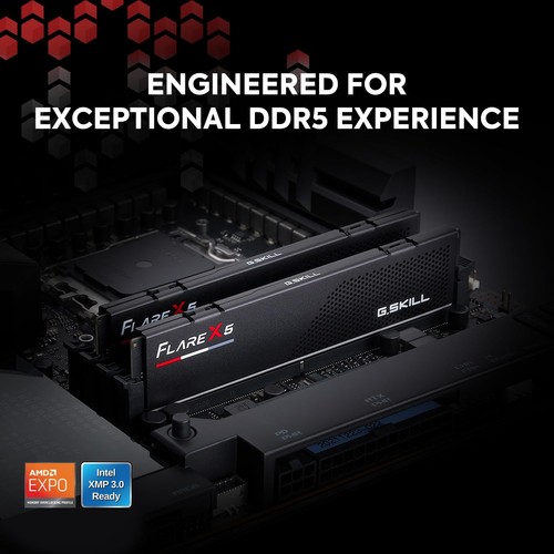 Flare X5 Series (AMD Expo e Intel XMP 3.0) DDR5 RAM 64GB (2X 32GB) 6000MT/s C... - Imagen 2 de 5