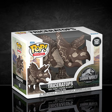 Figura Vinilo Funko Fossil Triceratops Pop Jurassic World