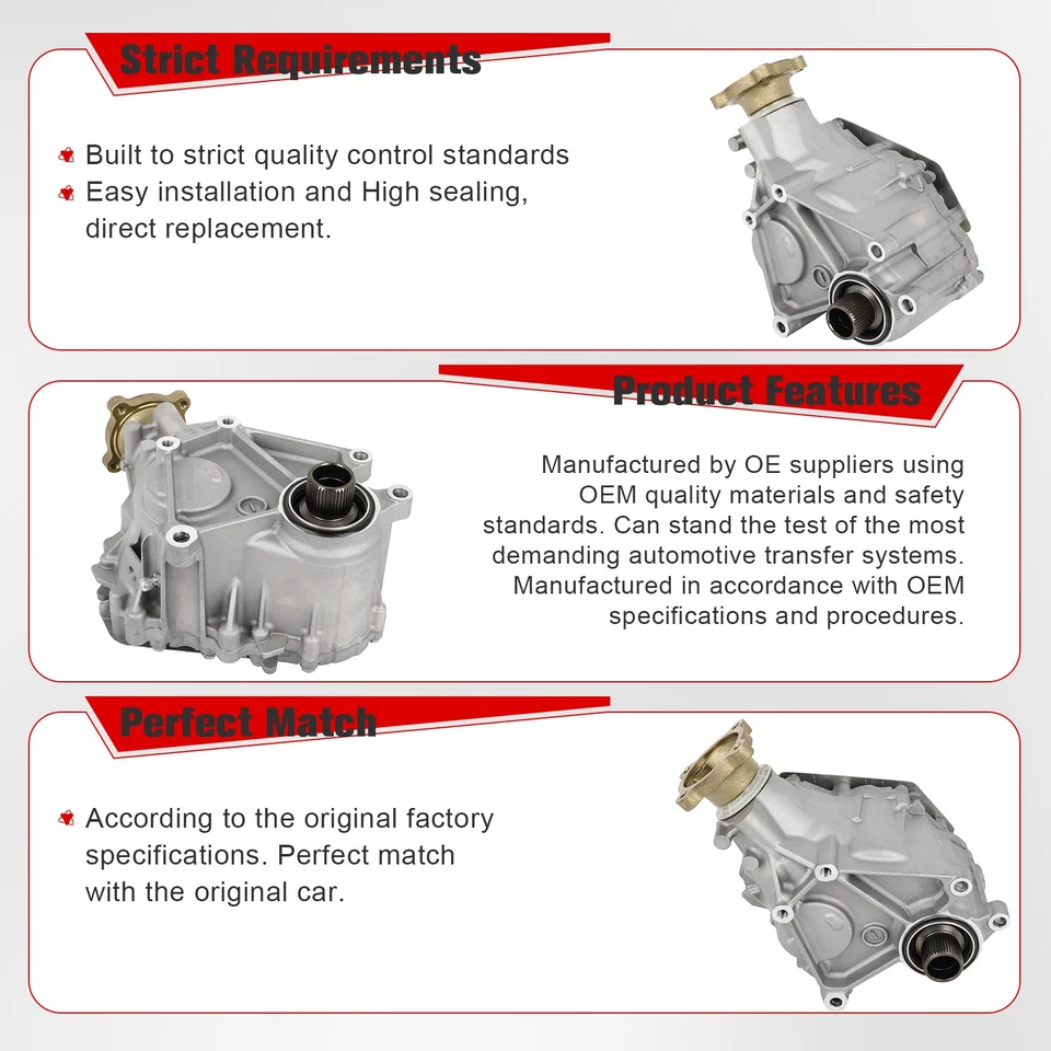 Upgrade Transfer Case Power Take Off For 2007-2015 Lincoln MKS MKT MKX 3.5L 3.7L - Image 4 of 4