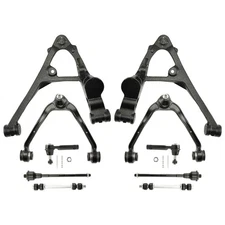 10pc For 1999 - 2006 Chevy Silverado 1500 Front Upper Lower Control Arm Kit 4WD