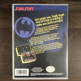 Sunsoft Batman: The Video Game NES NTSC-U/C Action Adventure Manual Included