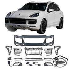 For 2015~2018 958.2 Cayenne GTS Style Front Bumper Kit w/ Grille
