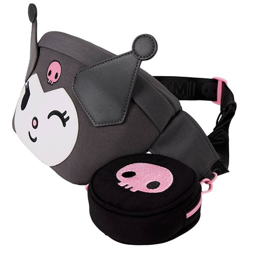 Loungefly x Sanrio Kuromi Cosplay Convertible Nylon Gürteltasche mit Münztasche - Bild 3 von 4