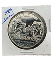 1989 Canada silver dollar, Bicentennial - Mackenzie River.