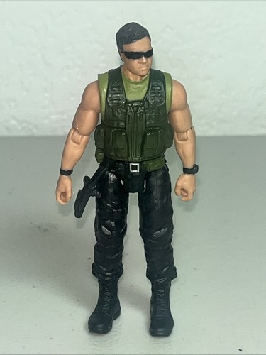 Militärische Actionfigur mit Gelenken 3 3/4" Sonnenbrille mit Holster