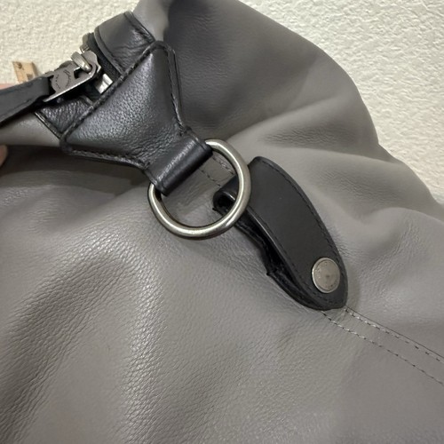 Coach F54765 Voyager Tasche Reisetasche grau/schwarz Kalbsleder mit Riemen - Bild 15 von 22
