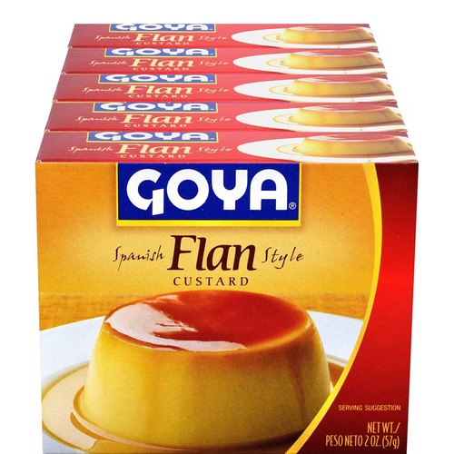 Goya Spanish Flan Style Pudding Fertigmischung 2 Unzen (5er Pack) - Bild 2 von 4