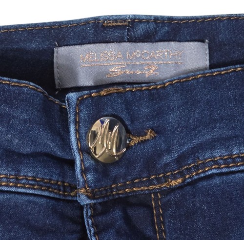 Melissa Mccarthy Seven7 Jeans Womens 20 Pencil Mid Rise Slimming Excellent - Picture 3 of 8