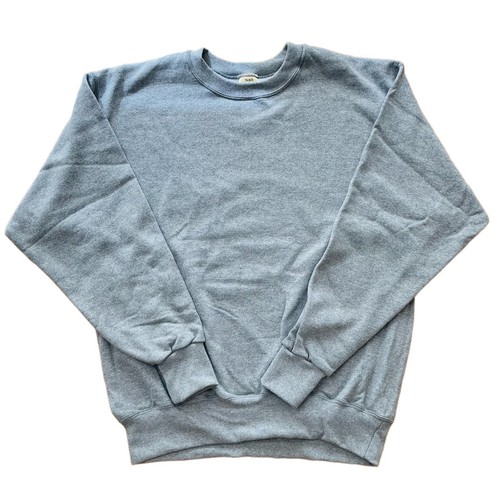 Vintage The Game Plain Gray Blank Crewneck Sweatshirt Mens Size Large USA Made - Bild 1 von 3