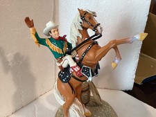 Roy Rogers & Trigger Statue - Roy Rogers Bobber With Box - 7.5" Tall