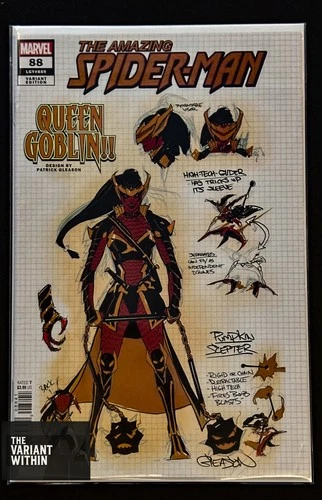 Amazing Spider-Man #88 Variant (2022) 🕷️ 1st Queen Goblin 👑 Patrick Gleason 