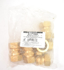 Lot of 5 Eastman 7/8" Brass Compression Unions Lead Free 65347LF Replacements