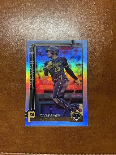 Ke'Bryan Hayes 2025 Topps Series 1 Rainbow Foil Pittsburgh Pirates #248