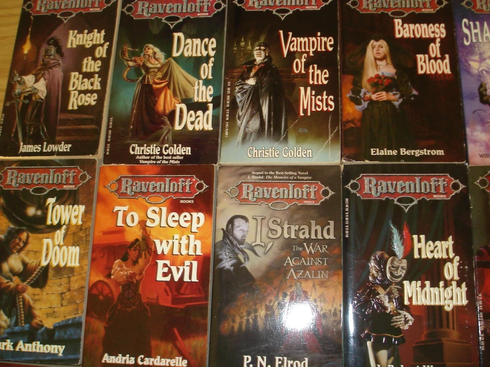 Ravenloft Books lot of 15 paperbacks fantasy/horror/vampire/TSR ++ - Image 3 of 4