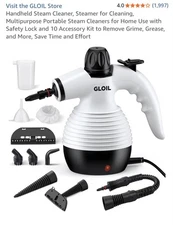 Handheld Steam Cleaner, Steamer for Cleaning, Multipurpose Portable Steam Cle...