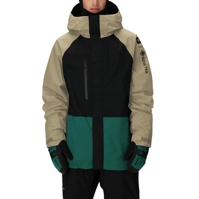 Brand New Mens 2026 686 Gore-Tex Core Shell Jacket Sage Colorblock