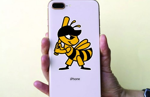 Salt Lake Bees Maskottchen Milb / Sticker 10 Größen! Sendungsverfolgung! KOSTENLOSER VERSAND! - Bild 5 von 5