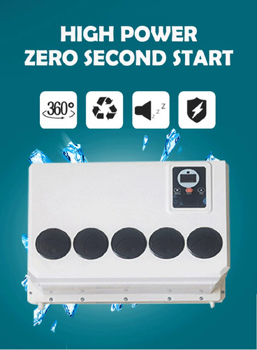 Treeligo 10500btu Car Split Air Conditioner 12V Parking Air Conditioning 24V ... - Picture 9 of 23