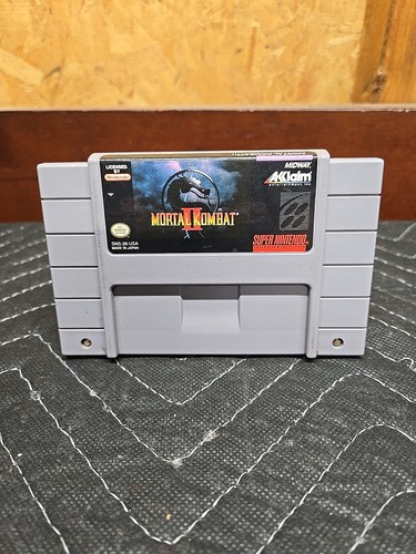 Mortal Kombat II 2 (Super Nintendo SNES, 1994) nur Original Cartridge getestet