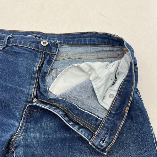 Levis 511 Made & Crafted Japanese Selvedge Denim Jeans Men W38 L34 Blue Slim Fit - Picture 6 of 17