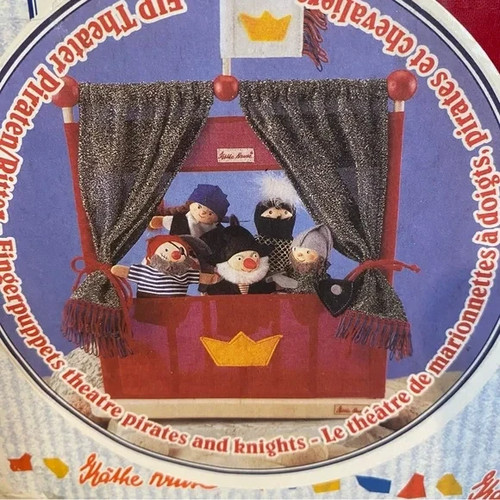 Käthe Kruse Piraten Fingerpuppentheater Set Bühne & 8 Puppen - Bild 6 von 16