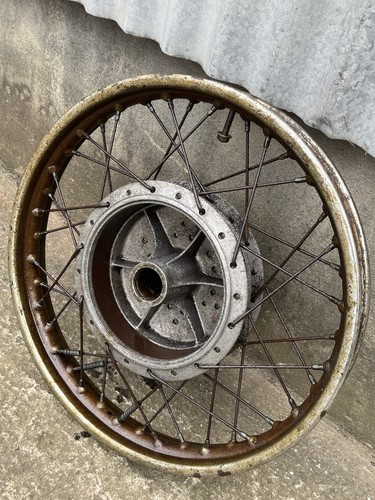 Norton Dominator ? Atlas? International? Front Wheel Hub Used Motorcycle Pt 8 in - Picture 11 of 21