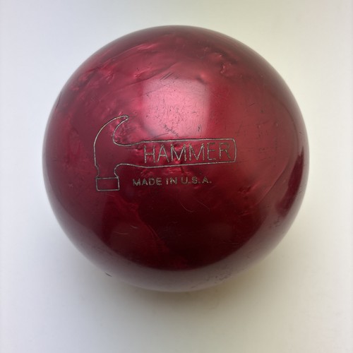 Hammer Cherry Vibe Bowling Ball - 15lb - First Drill - Right Handed Drill - Red - Picture 2 of 11