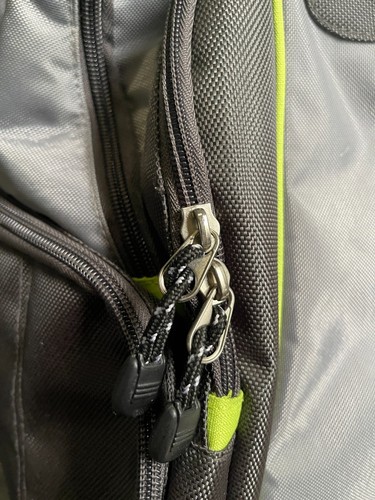 Eddie Bauer Backpack Gray Black Adjustable Straps Pockets Baby Diaper Bag Travel - Picture 5 of 16