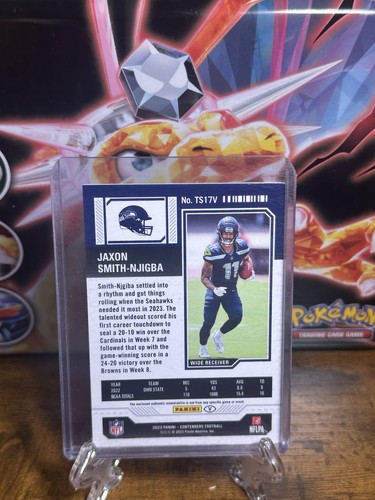 2023 Panini Contenders - Rookie Ticket Swatches Jaxon Smith-Njigba #TS17V... - Picture 2 of 2