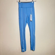 NWT Smartwool Women's Run Legging serene blue XS