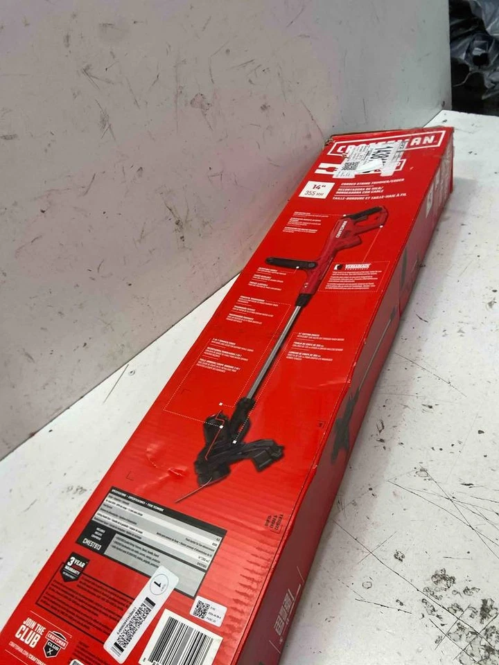 Recortadora de cuerdas eléctrica con cable WEEDWACKER® CRAFTSMAN 14 pulgadas (6,5 amperios) Foto 4 de 4