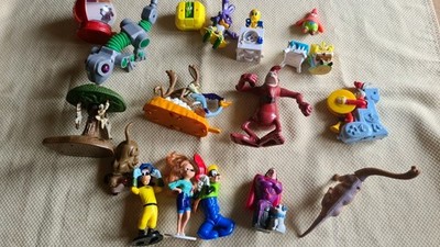 Konvolut viele alte Mc Donalds, Disney-Figuren - 18 St.