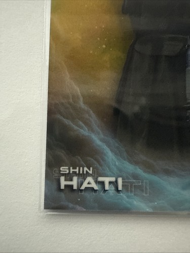 2025 Topps Chrome Star Wars Costco #CE-44 Shin Hati Gold Refractor  /50 - Picture 3 of 6