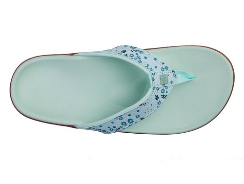 Spenco Yumi Nuevo Floral Women's Supportive Sandal Fair Aqua - 6 Medium - Picture 7 of 7