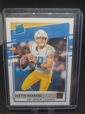 2020 Panini Donruss - Rated Rookie Justin Herbert #303 (RC)