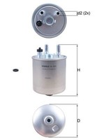 Kraftstofffilter Knecht Kl 639D Leitungsfilter FüR KW0 Twingo KT0 Bop Renault Be