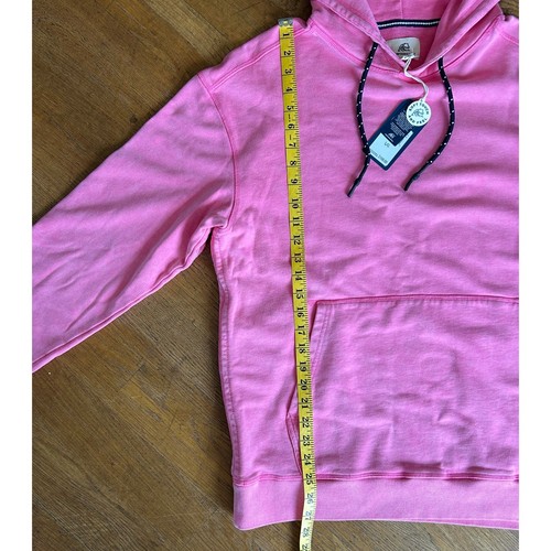 Surfside Supply - Men’s Surf Embroidered Hoodie in Rose Pink Size L - Picture 8 of 9