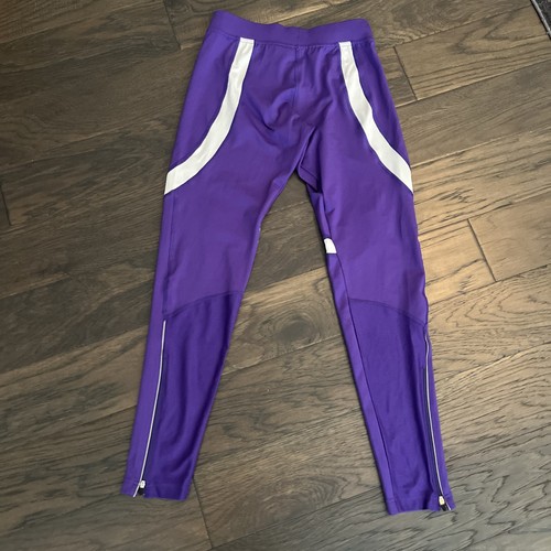 Nike Herren Power Race Day Trainingstights Hose Lila / Weiß Größe M - Bild 5 von 7