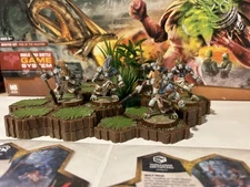 Heroscape Lot C3V - Arktos & Varkaanan Greyspears Original Sculpts RARE