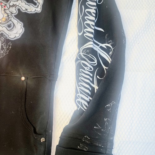 Bejeweled Jacket Small by Susan Fixel NWT Hoodie KCITY OF ANGELS Swarovski Crys - Picture 11 of 16