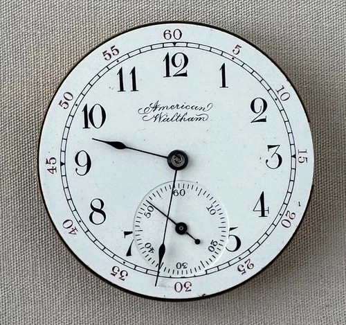 Antique WALTHAM Pocket Watch 7 Jewel c.1898 Sold For PARTS RESTORATION ONLY;A073