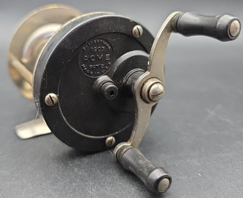 Vintage Baitcast Fishing Reel Shakespeare Acme 1907 - Afbeelding 1 van 7